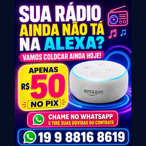 Coloque sua rádio na Alexa